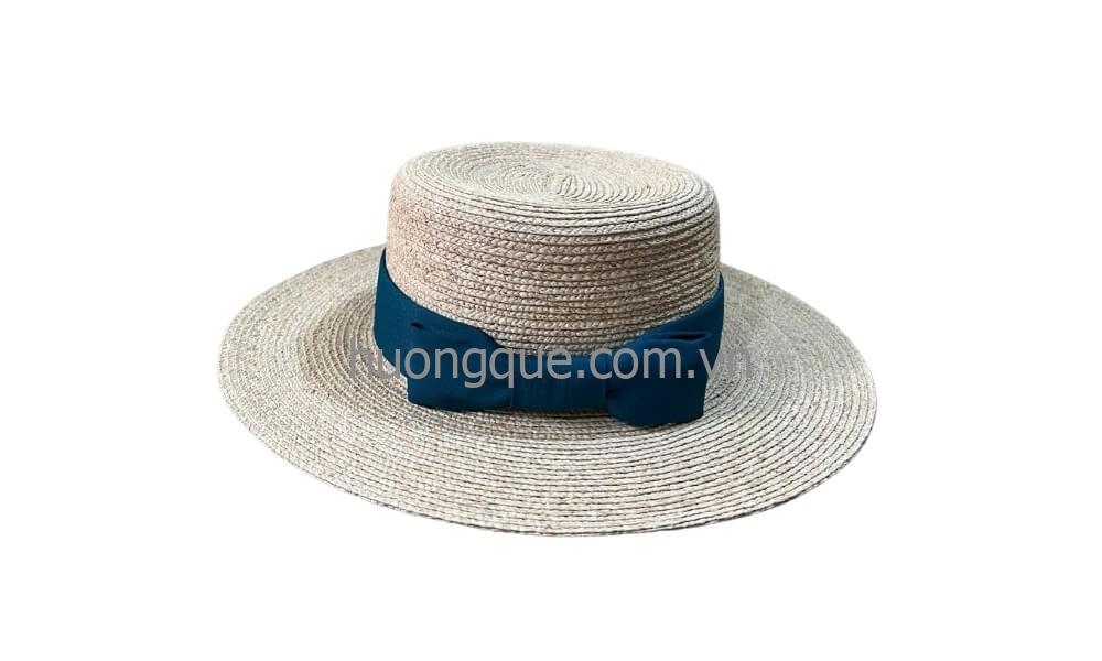 Mũ cói nữ MC12-R2 – Fedora vành tròn nhỏ